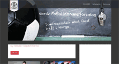 Desktop Screenshot of nfdf.no